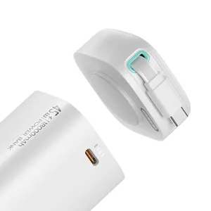 USams Sản phẩm mới 45W sạc di động sạc nhanh Powerbank 18000mAh bán buôn điện tử ngân hàng điện với Loại-C Cáp