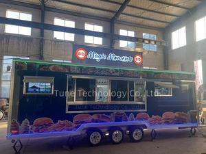 Camion de nourriture mobile de crème glacée de remorque de restauration rapide 7x22 <span class=keywords><strong>à</strong></span> vendre <span class=keywords><strong>location</strong></span> de restauration entièrement équipée avec des toilettes simples - Product Image 2