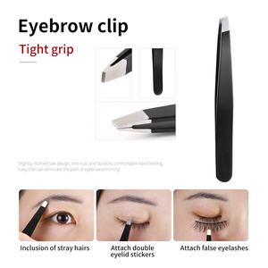 Op maat gemaakte wimpertang, wimpertang met eigen label, wimpers applicator, OEM gepersonaliseerde tangen, scharen set - Product Image 4