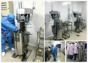 Centrifugeuse tubulaire industrielle de Bailun utilisée pour l'équipement de séparation de bioréacteur de fermenteur - Product Image 4