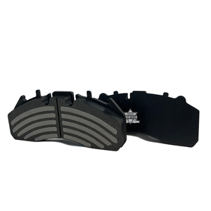 Plaquettes de frein semi-rigides pour essieu arrière, résistantes à la chaleur jusqu'à 600 degrés ° C, Formule sans cuivre, idéal pour le transport routier longue distance - Product Image 5