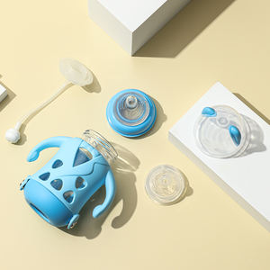 Garrafas biberón leche Agua potable sublimación viaje alto vidrio de borosilicato alimentación <span class=keywords><strong>Biberon</strong></span> para recién nacido - Product Image 5