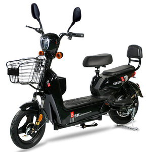 Commercio all'ingrosso su misura a buon mercato bici elettrica Scooter bici elettrica 48V 350W bicicletta elettrica con pedali - Product Image 6