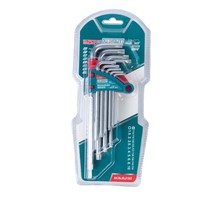 Set Kunci Soket Hex Ganda Baja Chrome Vanadium OEM Grosir untuk Perbaikan Otomotif, Kepala Datar Metrik, Tahan Lama, Dapat Disesuaikan