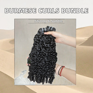 Brazilian Curls Hair Yaki Remy Cuticle Aligned Double Drawn Human Hair Bundle Closure Set <b>Wigs</b> Moon <b>Black</b> <b>Women</b> - Product Image 2