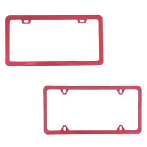 Cadre de plaque d'immatriculation en alliage d'aluminium épaissi de couleur oxydée américaine avec logo personnalisé pour d'autres marques - Product Image 5