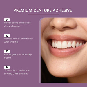 Gel Temporaneo per Riparazione Denti, Previene il Sganciamento della Protesi, Cura Delicata delle Gengive, Crema Adesiva per Fissaggio Protesi 40g - Product Image 2