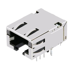 Connecteur RJ45 à profil bas <span class=keywords><strong>TRP</strong></span> Série <span class=keywords><strong>100</strong></span>/1000 Base-T avec transformateur 1840045-1 - Product Image 4