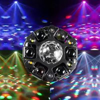 Projecteur de scène à tête mobile Six Arm King Kong Magic Ball 7-en-1 Beam Laser Strobe Wash pour KTV, Bar, Disco, DJ, Éclairage personnalisé