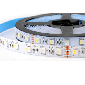 RGB 4 Màu Trong 1 LED Chip 5050SMD Linh Hoạt LED Strip Ánh Sáng RGBW/RGB + WW IP20 IP65 Chống Thấm Nước 60LEDs/M DC12V /24V 5M Trắng PCB - Product Image 4