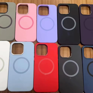 เคสโทรศัพท์ซิลิโคนขายส่ง S010 สำหรับ iPhone 17 16 15 14 Pro Max Plus ฝาหลังมือถือพร้อมแม่เหล็ก Coque Telephone - Product Image 6