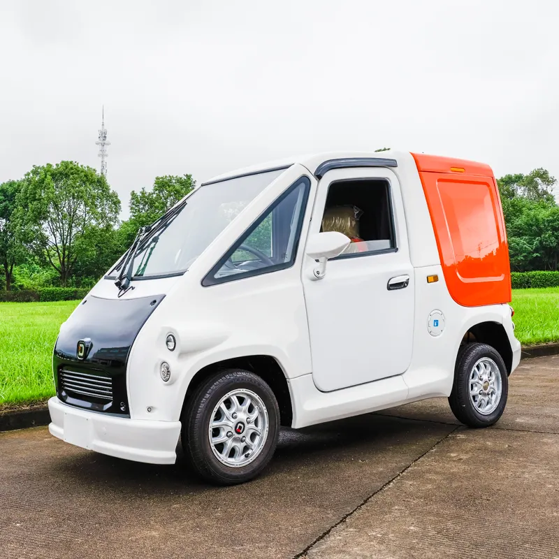 Hot Sale Smart EEC Certification Mini Van Electric City Logistics Car Small Electric Goods Transport Delivery Vehicle