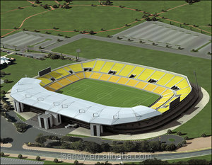 Estructura de Acero Ligero de Gran Envergadura de Diseño Moderno para Gimnasios, Estadios de Fútbol, Edificios Deportivos, Estándar GB, Modelo Andy SF - Product Image 3