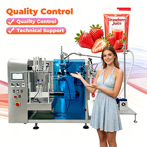 Multi Function Liquid Doypack Machine Continuous Filling Machine Popular Selling Machine For Stand Up Pouch - Product Image 1