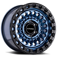Jantes en alliage d'aluminium KIPARDO taille 17X9 18X9 adaptées aux voitures tout-terrain 6X139.7 déport -12 à 12 18 pouces 6 trous 4x4