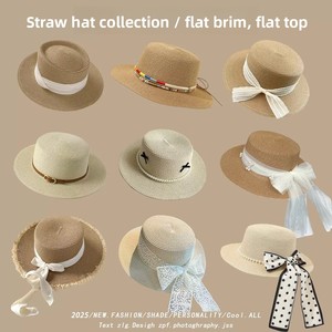 Sombrero <span class=keywords><strong>de</strong></span> Sol <span class=keywords><strong>de</strong></span> Primavera/Verano, Sombrero Plano <span class=keywords><strong>de</strong></span> Piel <span class=keywords><strong>de</strong></span> Primera Calidad, Estilo Pescador, Ajustable, con Ala Ancha para Viajes a la Playa - Product Image 2