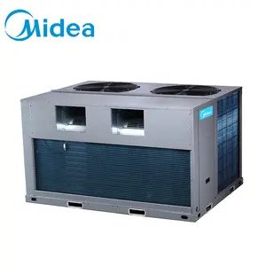Midea 5-30 Ton Reliable Scroll Compressor Industrial Air Conditioner Chiller System Rooftop Ac Rooftop Packaged Unit