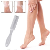 Peau morte dure enlever le plastique Transparent pied râpe fichier pédicure épurateur callosités exfoliant râpe outil outils