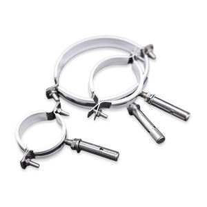 <span class=keywords><strong>Abrazadera</strong></span> de Acero Inoxidable 201SS con Perno de Anclaje Soldado y Revestimiento de <span class=keywords><strong>PVC</strong></span> para Soporte de Tuberías - Product Image 6