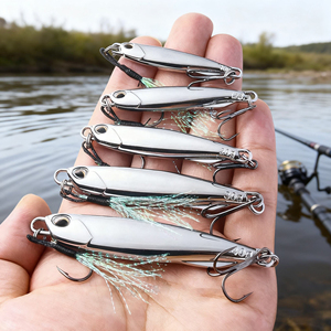 Trulinoya Esca <span class=keywords><strong>Artificiale</strong></span> Micro <span class=keywords><strong>Jig</strong></span> Rigida 10-40g per la Pesca alla Carpa a Traina in Acqua Salata/Dolce - Product Image 1