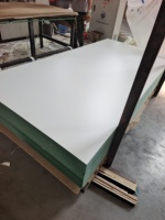 Haute qualité 18mm humidité MDF HDF conseil 1220x2440mm vert noyau laminé mélamine MDF pour porte