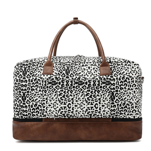Bolsa de viaje a rayas clásica en stock y personalizada, equipaje de mano de lona, bolsa de viaje de gran capacidad, paquete de viaje para hombres y mujeres - Product Image 5