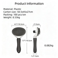 Accessoires pour animaux Produits de toilettage Meilleures ventes chat chien poils fourrure enleveur brosse peigne