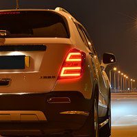 KGKB LED-Rückleuchten-Set Upgrade für Chevrolet TRAX 2014-2015 DRL Blinker Bremslicht Plug & Play Komplett Neues Styling
