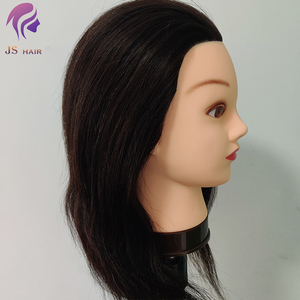 หุ่นจำลองสำหรับฝึกช่างตัดผมพร้อมผมมนุษย์สำหรับใช้ในโรง<span class=keywords><strong>เรียน</strong></span> - Product Image 3