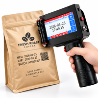 Imprimante jet d'encre portable compatible avec capteur externe pour le codage de composants électroniques et l'emballage pharmaceutique (commande en gros)