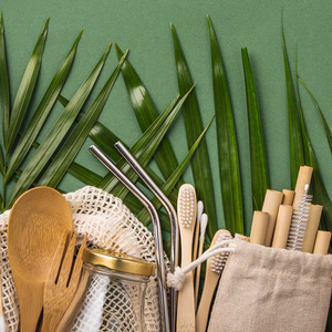 環境にやさしい製品天然ゼロウェイスト持続可能な環境環境にやさしい製品エコブラシとスポンジ素材 - Product Image 6