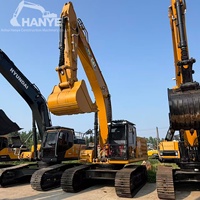 Excavatrice Caterpillar 336GC d'occasion, origine États-Unis, 36 tonnes, pour travaux de terrassement, avec système de contrôle intelligent de la pente