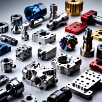 Service professionnel d'usinage CNC OEM, bloc de collecteur et turbine en aluminium anodisé et acier inoxydable pour l'aérospatiale et l'industrie médicale