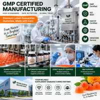 Lutein Zeaksantin Göz Sağlığı Jelibonları Görme Destekleyici Takviye Göz Vitaminleri Jelibon Vegan Şekersiz Çiğnenebilir Özel Etiket Toplu