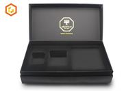 Logo personnalisé Montre De Bijoux De Luxe Boîte à Couverture Rigide En Gros