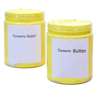Beurre corporel fouetté au curcuma, hydratant et éclaircissant, végétalien et naturel, marque privée OEM