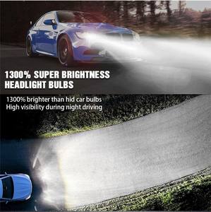 Bombillas de faro LED Mi6 brillantes 130W 30000LM Bombilla de luz de coche H11 H7 Led 9006 Canbus Accesorios para automóviles Luces Focos 9005 H4 Led Headl - Product Image 5