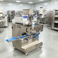 Nouvelle ligne industrielle automatique de fabrication de biscuits et de gâteaux fourrés à haute capacité pour les produits sucrés et céréaliers