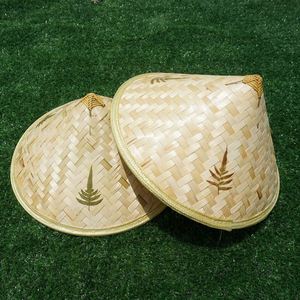 Manufacturer Wholesale Cheap Bamboo <b>Hat</b> <b>Summer</b> Outdoor Fishing Sunshade Straw <b>Hat</b> - Product Image 1