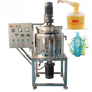 AILUSI vacuum homogenizer mixer hand washing liquid soap and detergent making machine