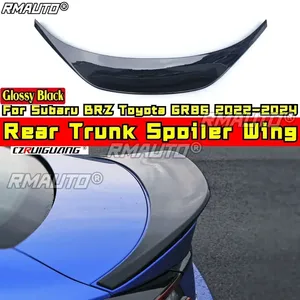 Aileron arrière de coffre BRZ GR86, aspect carbone, style sport, pour Subaru BRZ Toyota GR86 2022-2024, accessoires de voiture - Product Image 2