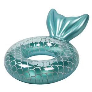customized inflatable adult swimming ring pool float inflatable Mermaid adult pool float