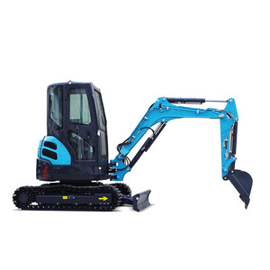 Mini-excavatrice sur chenilles 2,5 tonnes avec moteur EPA, certifiée CE 1 2 3 4, pour usage domestique, compacte et hydraulique, livraison gratuite - Product Image 2