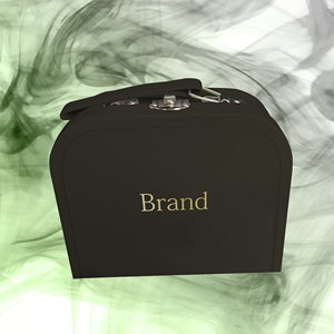 Boîtes de rangement en carton et papier cartonné avec finition brillante ou mate, gaufrage et impression personnalisées, petites boîtes cadeaux en forme de valise pour enfants - Product Image 2