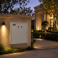 Caja de Distribución Exterior Montada en Poste para Alumbrado Público Inteligente con Clasificación IP54 y Opciones Personalizables