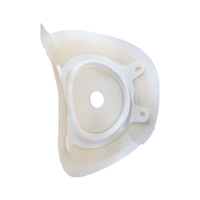 Échantillons gratuits Zodelo, plaque de base pour colostomie en hydrocolloïde plat, certifiée CE, classe I, 21x22 pour système deux pièces