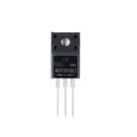 Diode redresseuse FFPF20UP20DNTU F20UP20DN FFPF20UP20DN neuve d'origine, 1 phase, 2 éléments, 10A, 200V, TO-220F, composants électroniques
