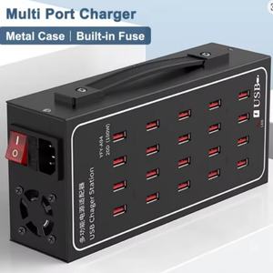 Multi USB caricatore rapido LED indicatore 30 porte USB 2.4A Cargador di ricarica per <span class=keywords><strong>Smartphone</strong></span> Tablet <span class=keywords><strong>iPhone</strong></span> 12 13 14 Samsung Ipad - Product Image 6