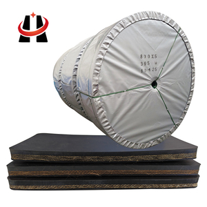 حزام ناقل مطاطي معتمد عالي التحمل بسمك كامل 10 مم لفرز الخردة المعدنية والنفايات في المصانع - Product Image 1
