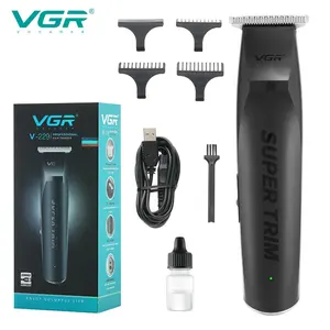 Recortadora de Vello Nasal VGR V229 <span class=keywords><strong>Profesional</strong></span> Recargable Multifuncional para el Hogar y Viajes, Recortadora de Barba Eléctrica VGR 229 - Product Image 1